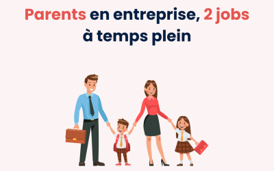 Parents en entreprise, 2 jobs à temps plein